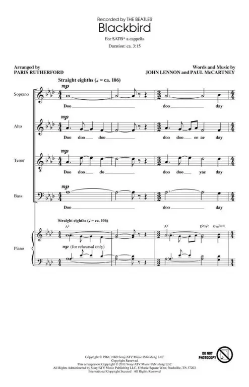 Lennon, John Blackbird