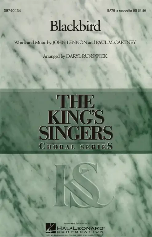 Lennon, John – THE KING‘S SINGERS The Beatles Blackbird (SATB A Cappella)
