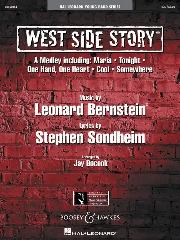 Leonard Bernstein West Side Story (Medley) (Arr. Jay Bocook) Blasorchester