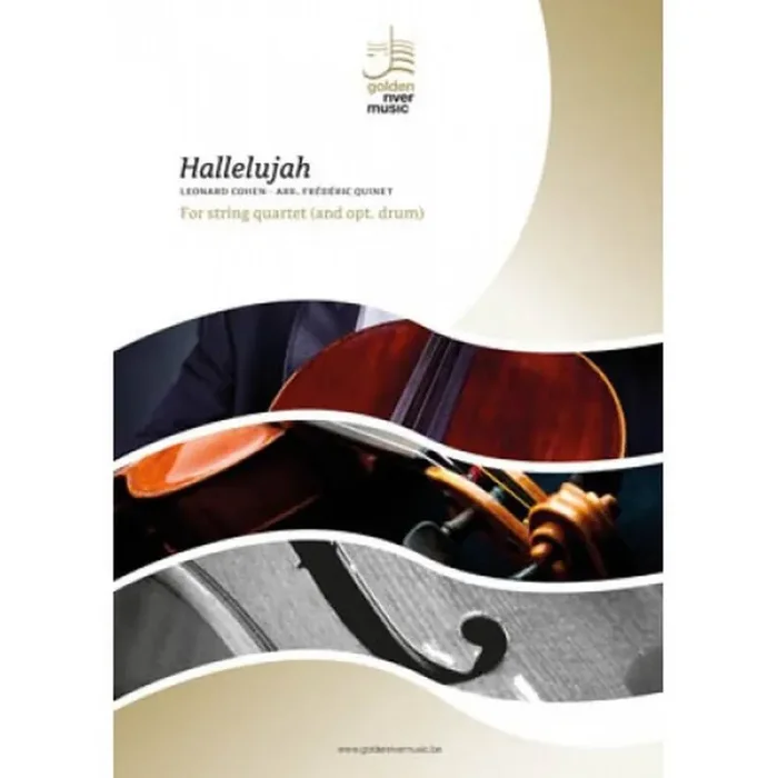 Leonard Cohen Hallelujah (Arr. Frédéric Quinet) Streichquartett