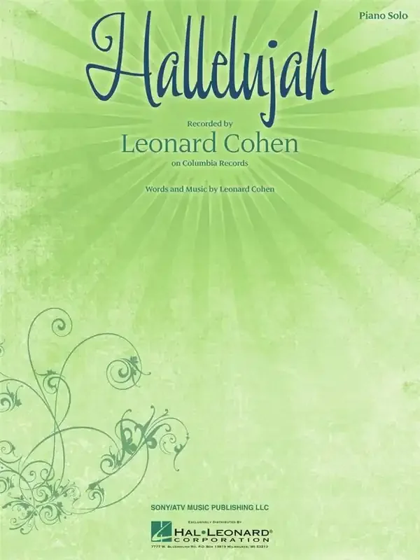 Leonard Cohen Hallelujah Klavier, Gesang, Gitarre (Songbooks)
