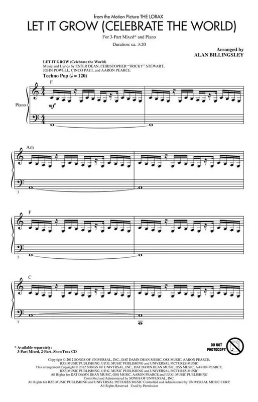 Let It Grow Celebrate the World