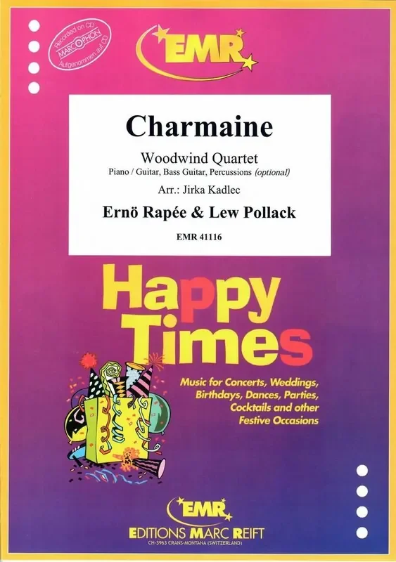 Lew Pollack Charmaine (Arr. Jirka Kadlec) Holzbläserensemble