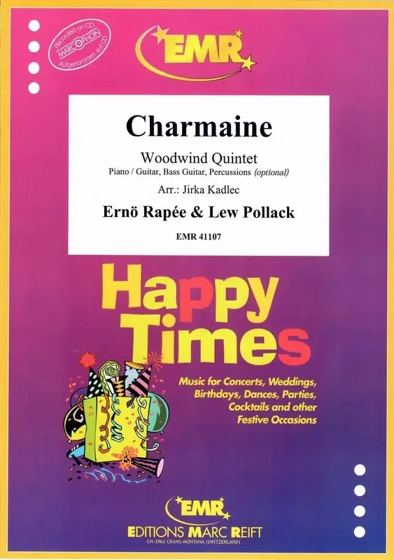 Lew Pollack Charmaine (Arr. Jirka Kadlec) Holzbläserensemble