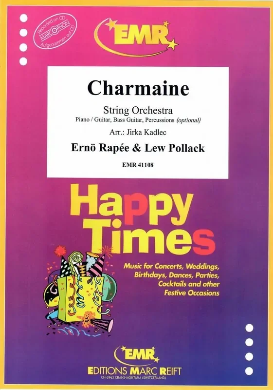 Lew Pollack Charmaine (Arr. Jirka Kadlec) Streichorchester