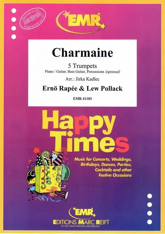 Lew Pollack Charmaine (Arr. Jirka Kadlec) Trompete Ensemble