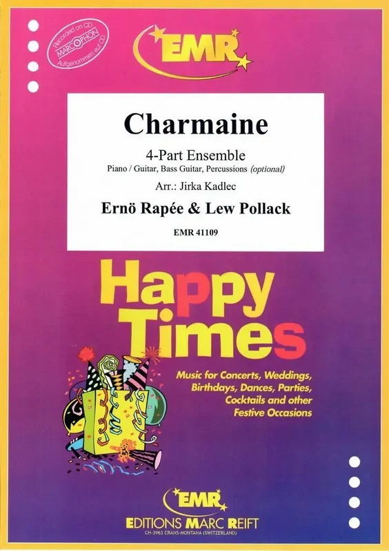 Lew Pollack Charmaine (Arr. Jirka Kadlec) Variables Ensemble