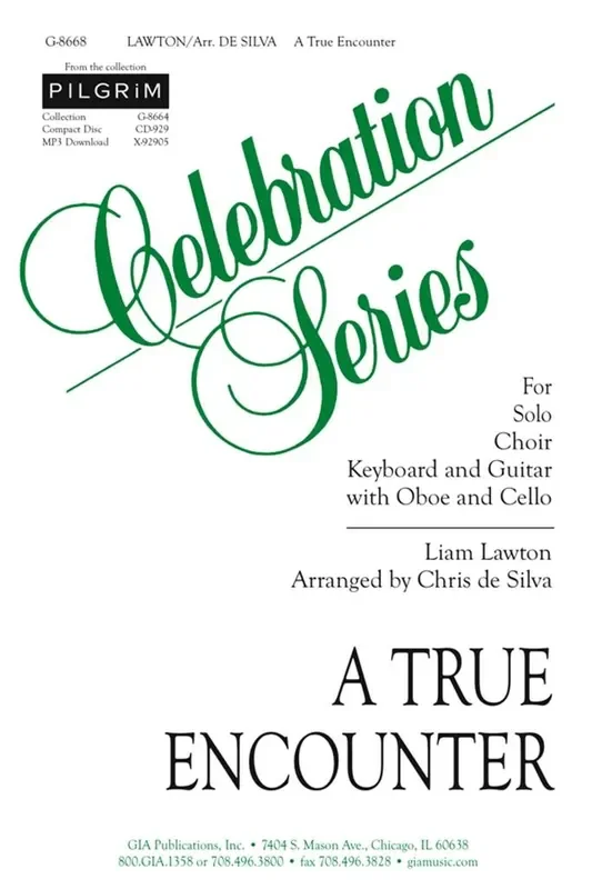 Liam Lawton A True Encounter – Guitar part Gemischter Chor mit Begleitung