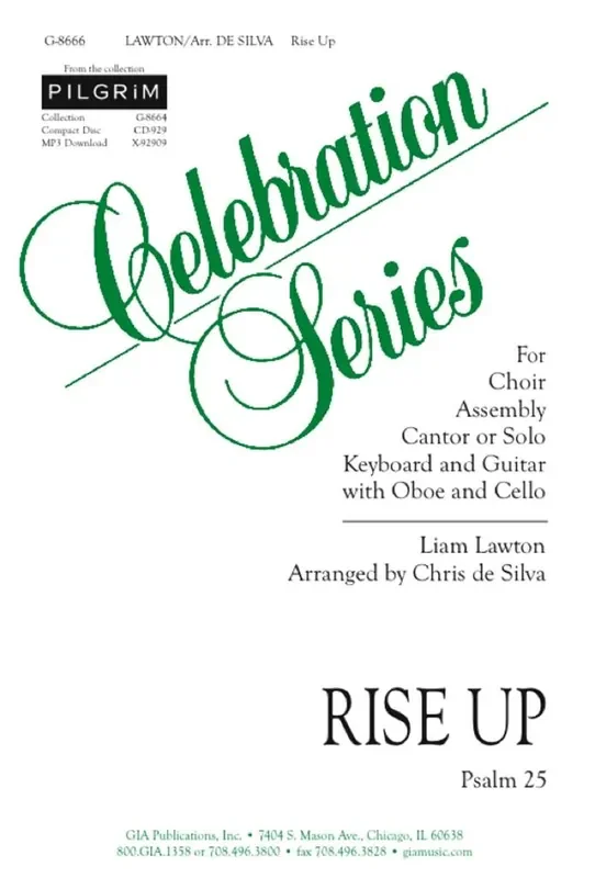 Liam Lawton Rise Up – Guitar edition (Arr. Chris de Silva) Gemischter Chor mit Begleitung