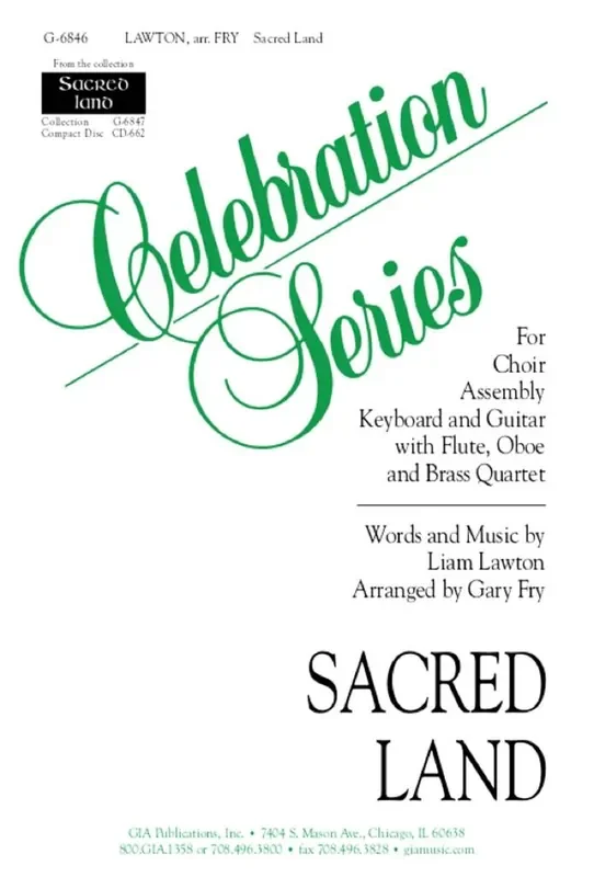 Liam Lawton Sacred Land Gemischter Chor mit Begleitung