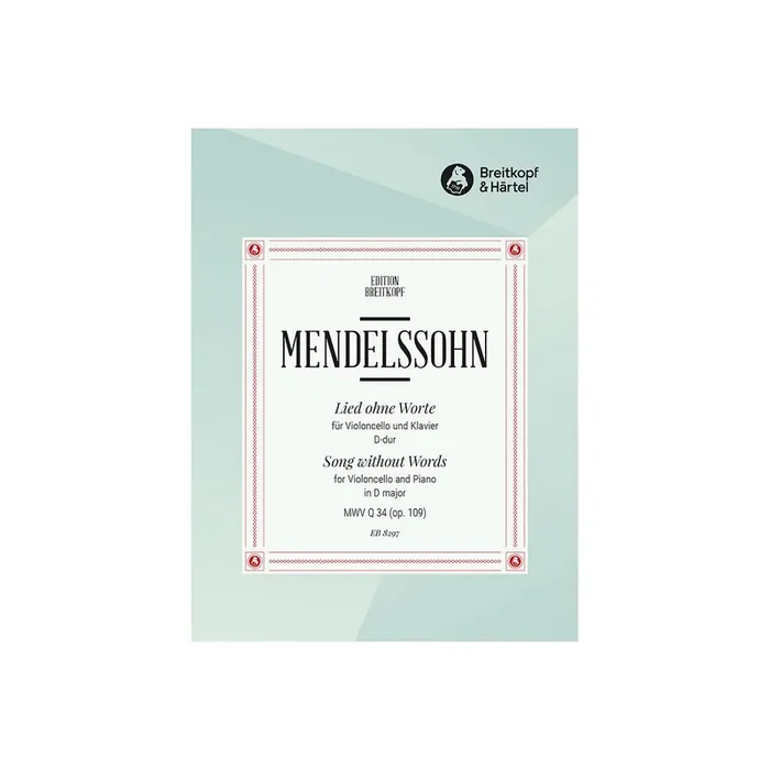 Lied ohne Worte D-Dur op.109