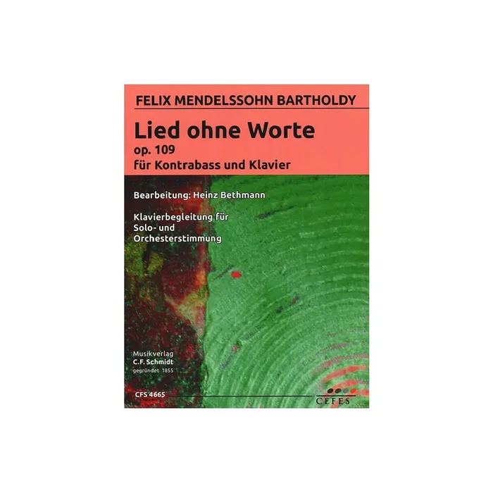 Lied ohne Worte op.109