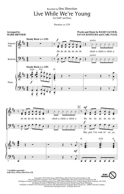 Live While We‘re Young