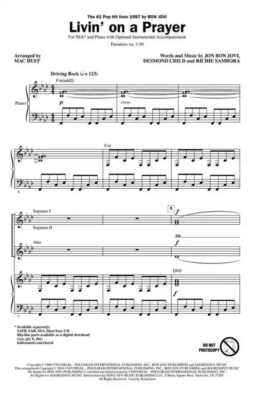 Livin‘ on a Prayer