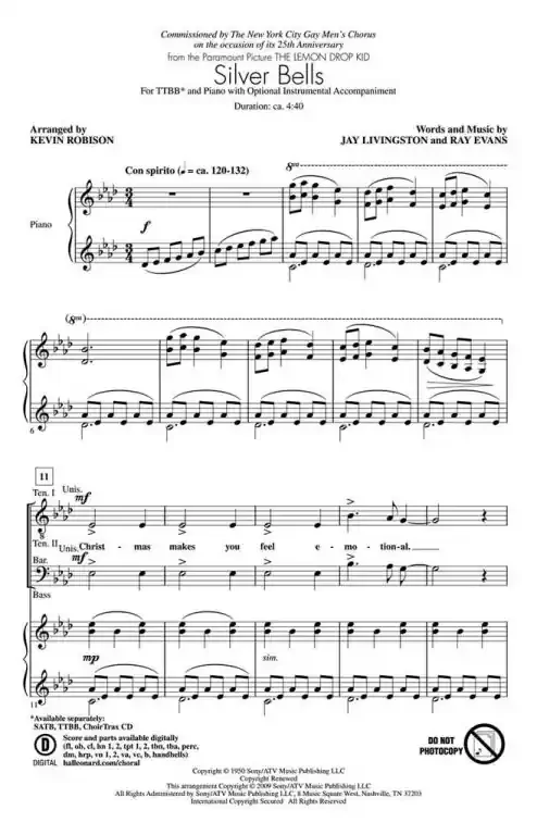 Livingston, Jay Silver Bells