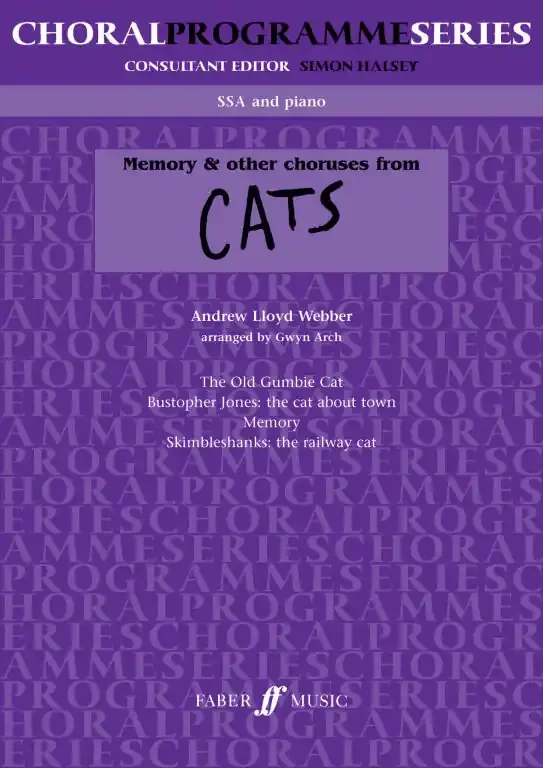 Lloyd Webber, Andrew Memory & others from Cats. SSA acc. (CPS
