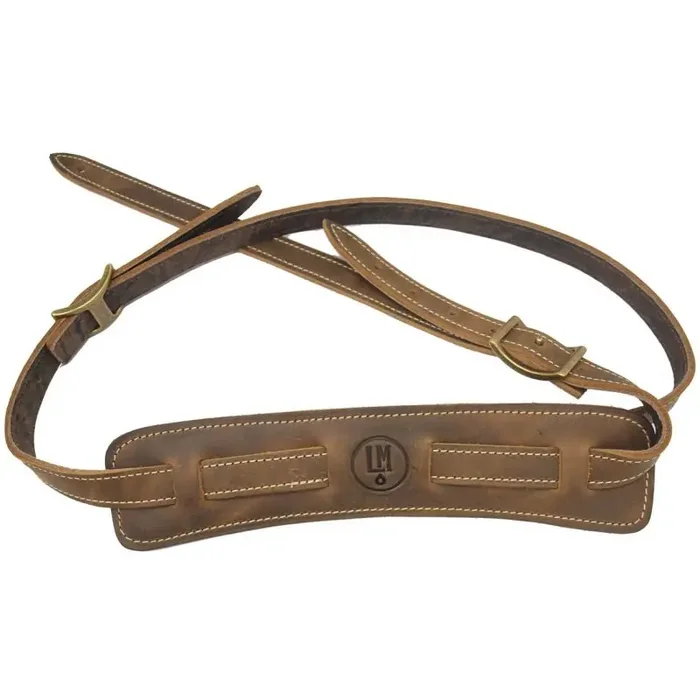 LM Guitar Strap VPD Vintage Pad, brown