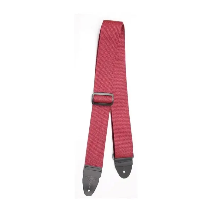 LM Nylon Guitar Strap red