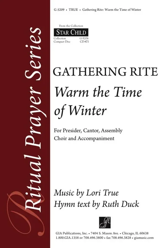 Lori True Warm the Time of Winter Gemischter Chor mit Begleitung