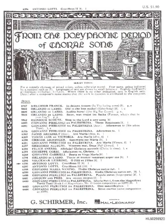 Lotti, Antonio Crucifixus