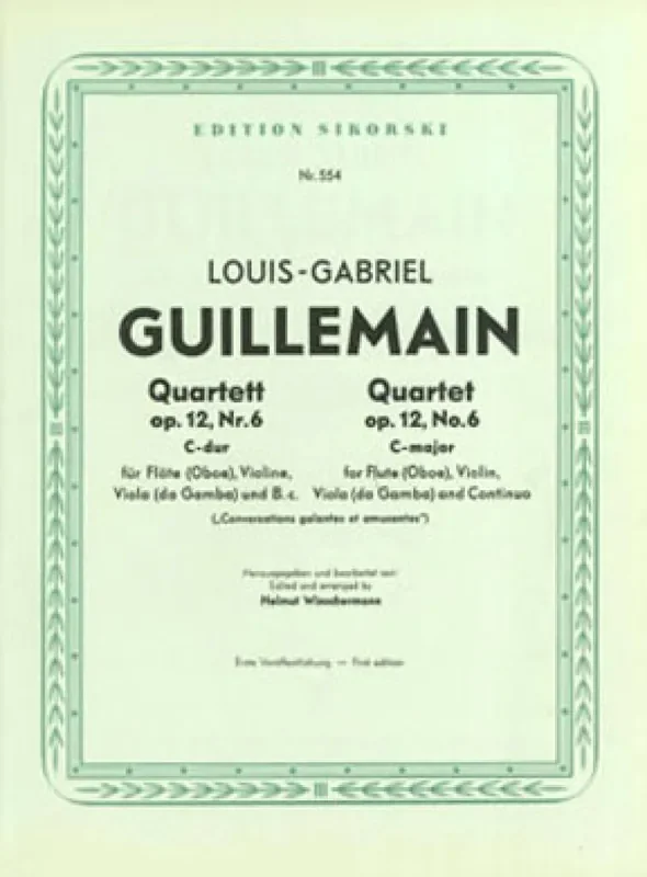Louis-Gabriel Guillemain Quartett Kammerensemble