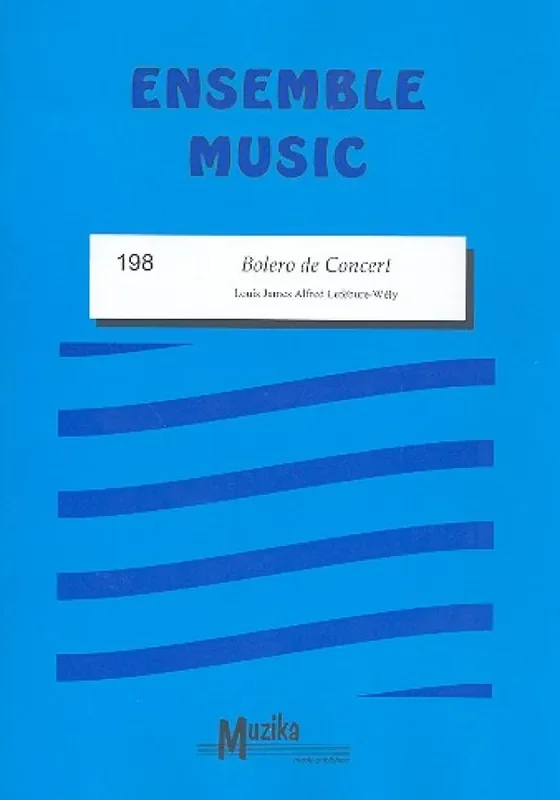 Louis Jaime Alfred Lefebure-Wely Bolero De Concert Variables Ensemble