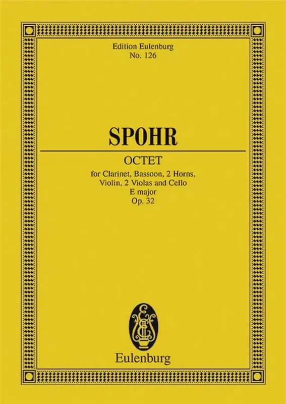 Louis Spohr Octet E major op. 32 Kammerensemble