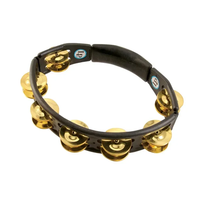 LP Tambourine Cyclop Hand Model LP170 Black Brass Jingles