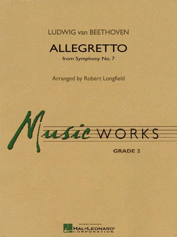 Ludwig van Beethoven Allegretto (from Symphony No. 7) (Arr. Robert Longfield) Blasorchester