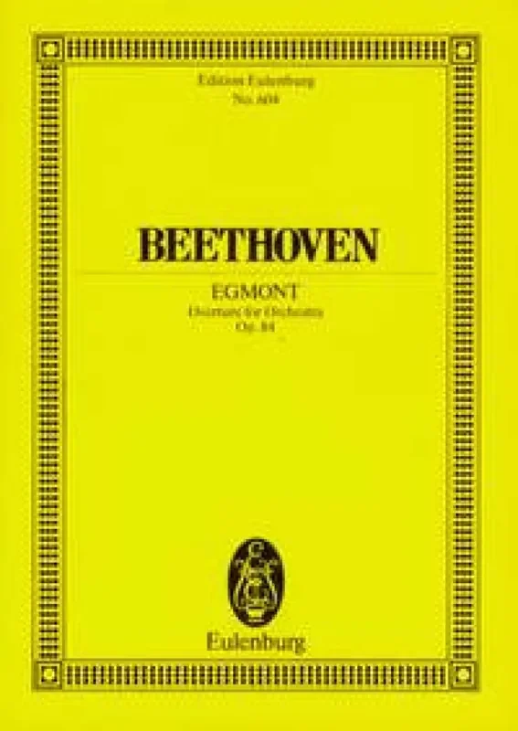 Ludwig van Beethoven Egmont Overture Op 84 Orchester