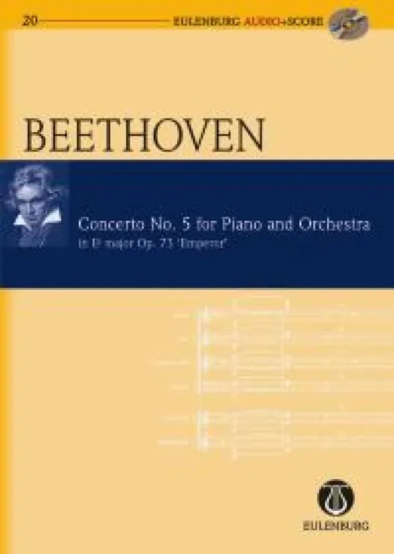 Ludwig van Beethoven Piano Concerto No.5 Op.73 In E Flat ‘Emperor‘ Orchester mit Solo