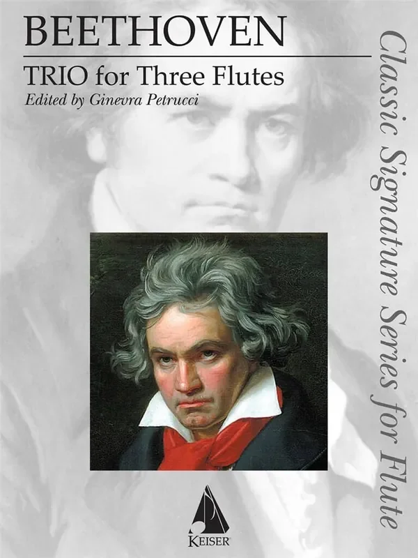 Ludwig van Beethoven Trio for Three Flutes Flöte Ensemble