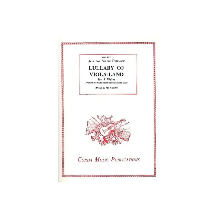 Lullaby of Viola-Land for 4 violas