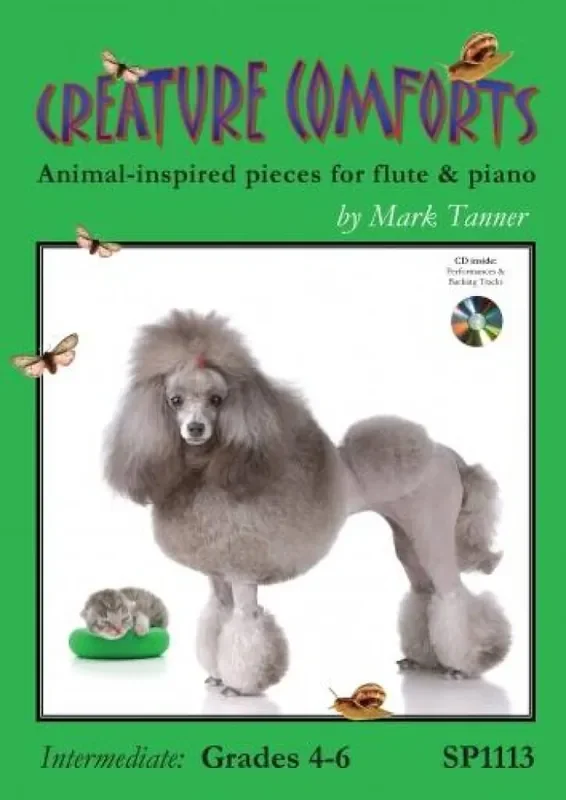 M. Tanner Creature Comforts Grades 4-6 Flöte mit Begleitung