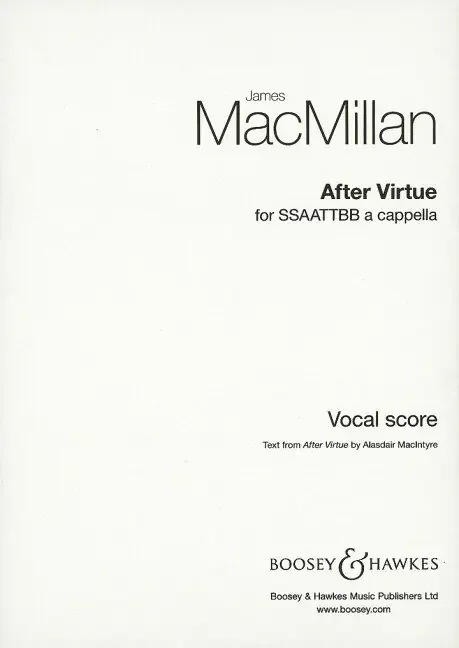 MacMillan, James After Virtue