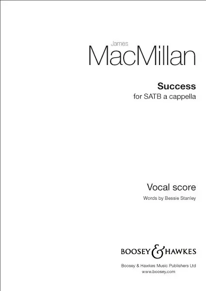 MacMillan, James Success