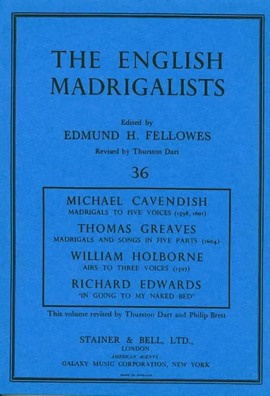 Madrigals Gemischter Chor mit Begleitung