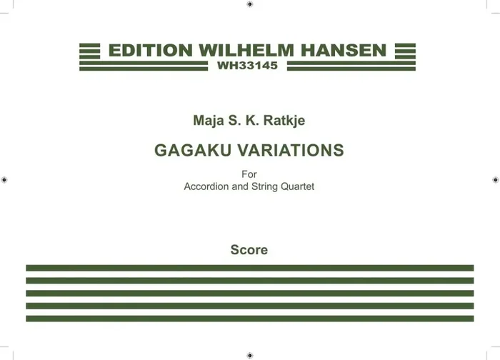 Maja S.K. Ratkje Gagaku Variations Kammerensemble