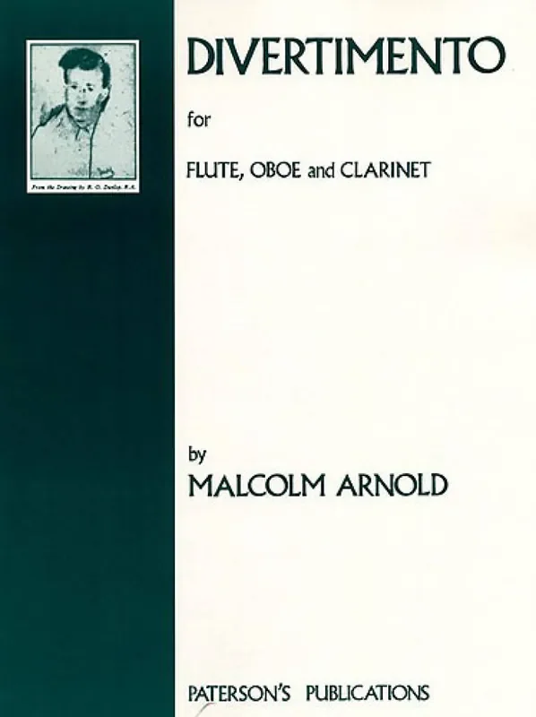 Malcolm Arnold Divertimento For Wind Trio Op.37 Bläserensemble
