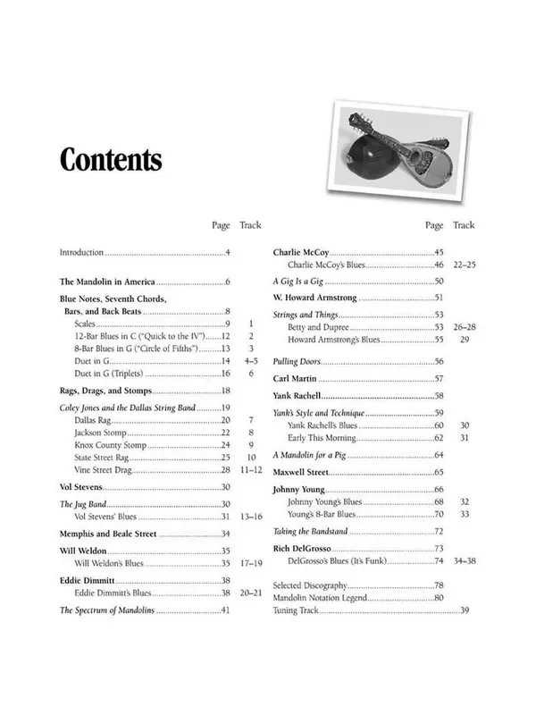 Mandolin Blues Mandoline