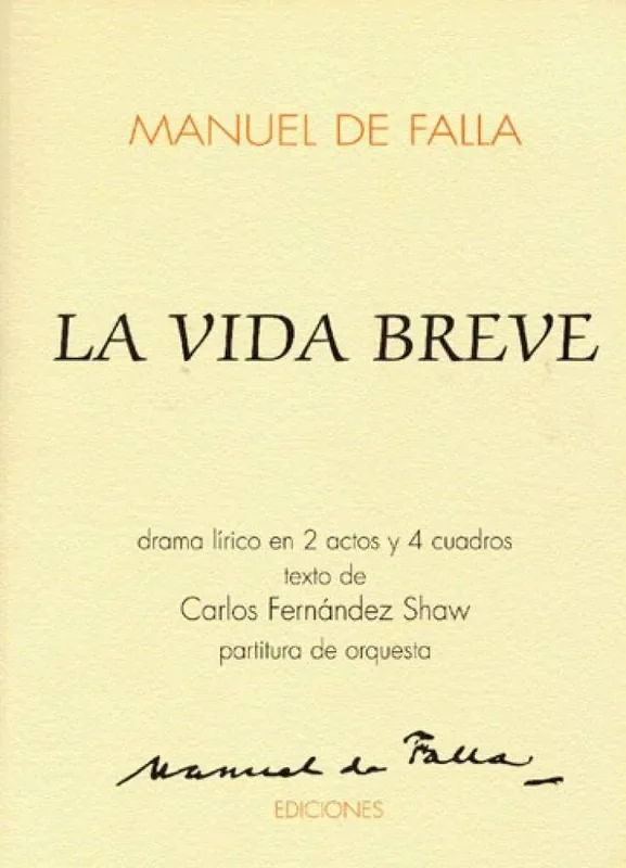 Manuel de Falla La Vida Breve Orchester