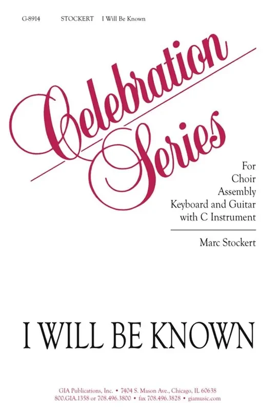 Marc Stockert I Will Be Known – Guitar edition