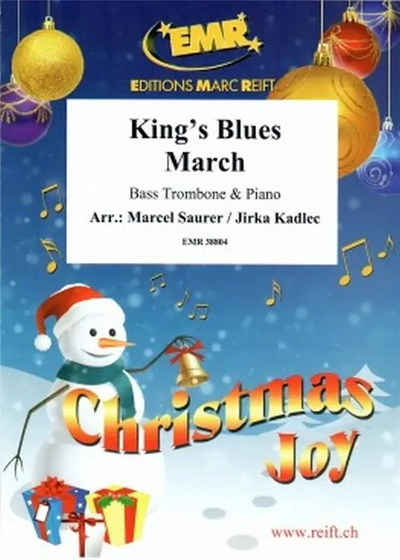 Marcel Saurer King‘s Blues March (Arr. Jirka Kadlec) Posaune mit Begleitung