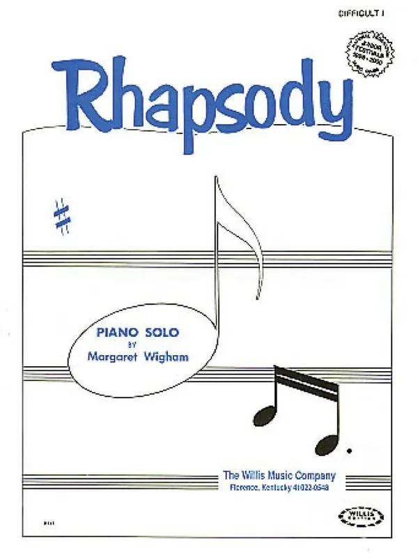 Margaret Wigham Rhapsody Klavier Solo