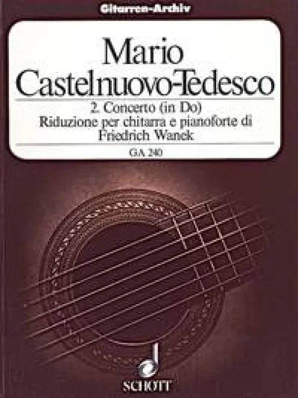 Mario Castelnuovo-Tedesco 2. Concerto in C op. 160 Orchester mit Solo