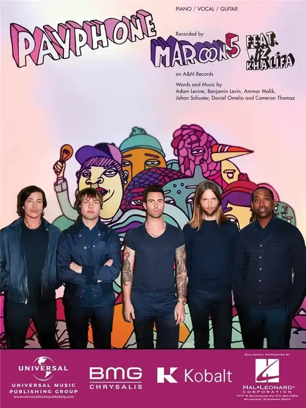 Maroon 5 Payphone Klavier, Gesang, Gitarre (Songbooks)