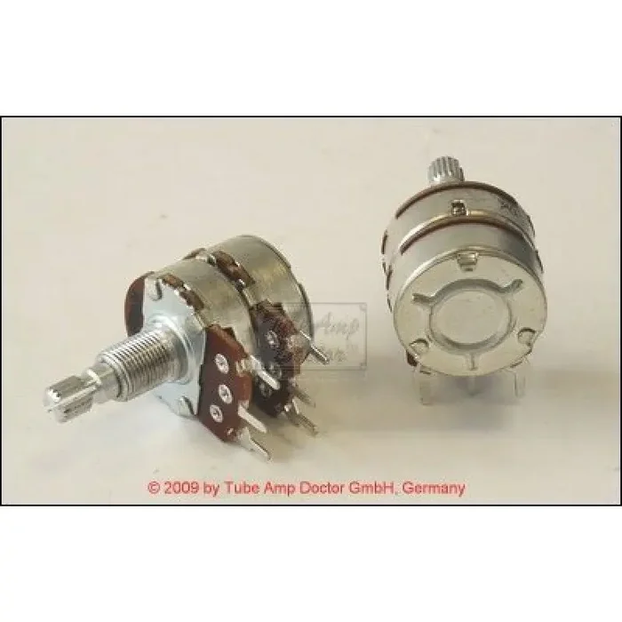 Marshall style Stereo Potentiometer, A1M LOG, PC