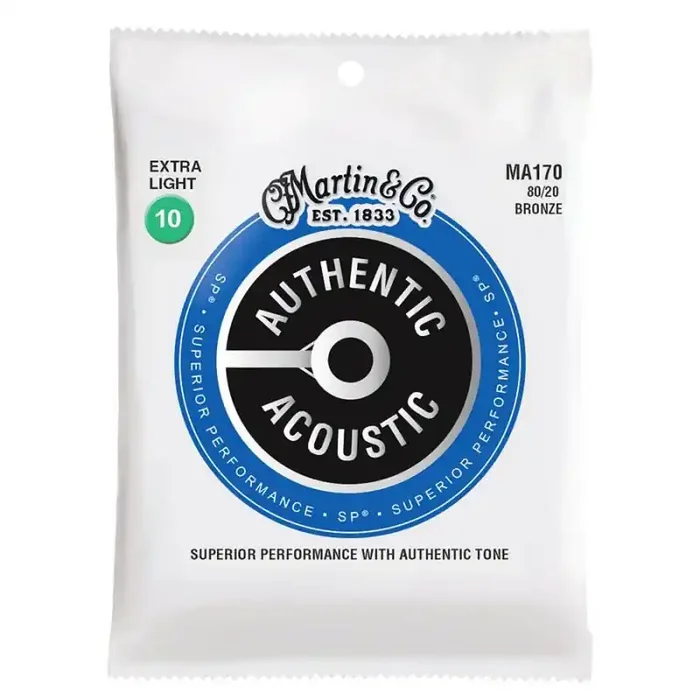 Martin Authentic Acoustic string set 80/20 bronze, extra light