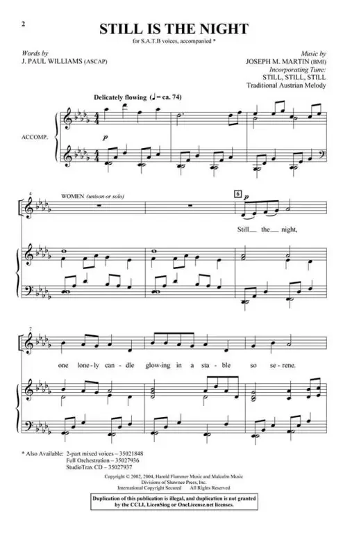 Martin, Joseph M. Still Is the Night