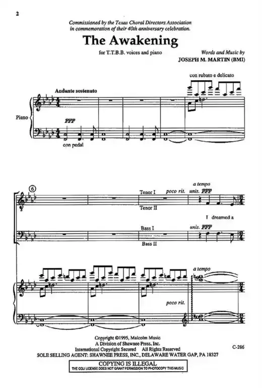 Martin, Joseph M. The Awakening